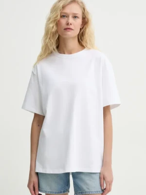 Levi's t-shirt bawełniany TABOR TEE damski kolor biały 001HI