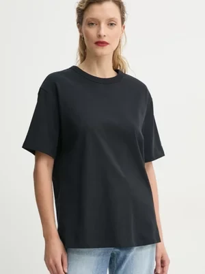 Levi's t-shirt bawełniany TABOR TEE damski kolor czarny 001HI