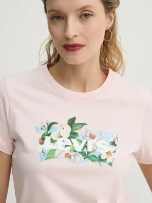 Levi's t-shirt bawełniany THE PERFECT TEE damski 17369
