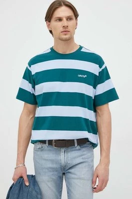 Levi's t-shirt bawełniany wzorzysty