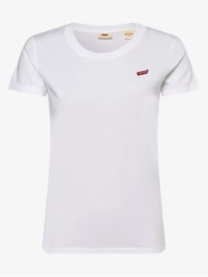 Levi's T-shirt damski Kobiety Bawełna biały jednolity,