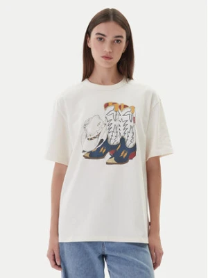 Levi's® T-Shirt Graphic Tabor 001MX-0007 Écru Regular Fit