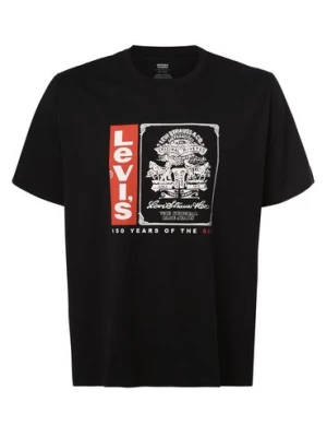 Levi's T-shirt męski Mężczyźni Bawełna czarny nadruk,