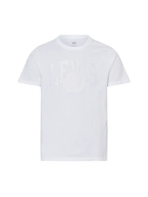 Levi's T-shirt męski Mężczyźni Dżersej biały jednolity,