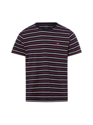 Levi's T-shirt męski Mężczyźni Dżersej niebieski|czerwony|wielokolorowy w paski,