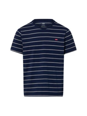 Levi's T-shirt męski Mężczyźni Dżersej niebieski w paski,