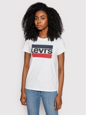 Levi's® T-Shirt The Perfect Graphic Tee 17369-0297 Biały Regular Fit