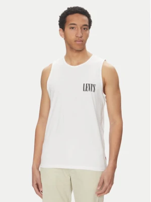 Levi's® Tank top Graphic Rower A7642-0005 Biały Regular Fit