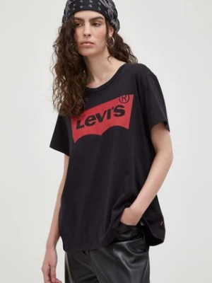 Levi's The Perfect Graphic Tee t-shirt kolor czarny 17369.0201
