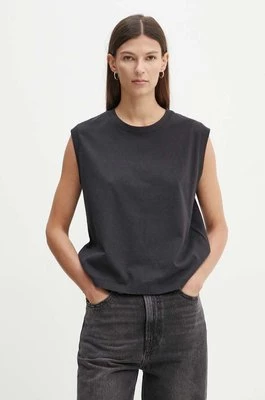 Levi's top bawełniany kolor czarny A8794