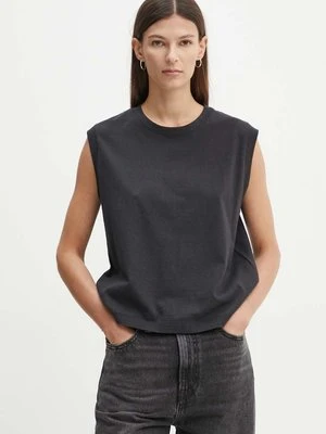 Levi's top bawełniany kolor czarny A8794