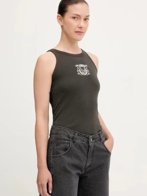Levi's top bawełniany kolor szary 003QP