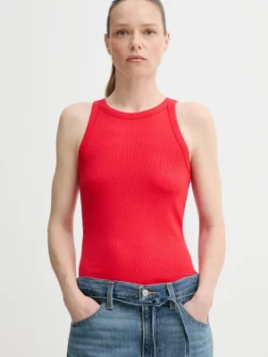 Levi's top damski kolor czerwony