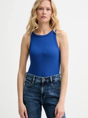 Levi's top damski kolor niebieski