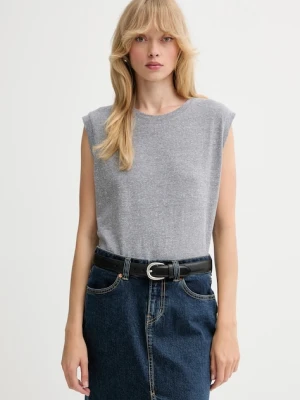 Levi's top damskie kolor szary A8794