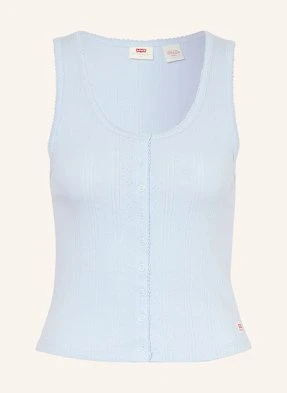 Levi's® Top Dry Goods Z Falbankami blau