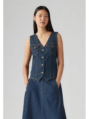 Levi's Top dżinsowy w kolorze granatowym rozmiar: S