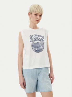 Levi's® Top Graphic 001MW-0000 Biały Standard Fit