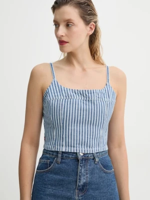 Levi's top jeansowy JADINE DENIM CAMI TANK