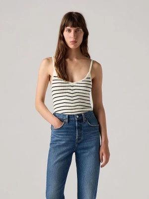 Levi's Top w kolorze kremowo-czarnym rozmiar: L