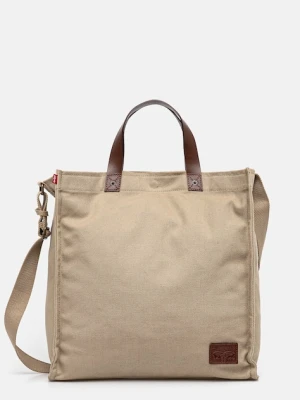 Levi's torba kolor beżowy 002GX-0000
