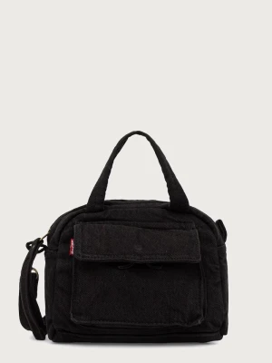 Levi's torebka crossbody damska jeansowa SMALL BLAKE brązowy