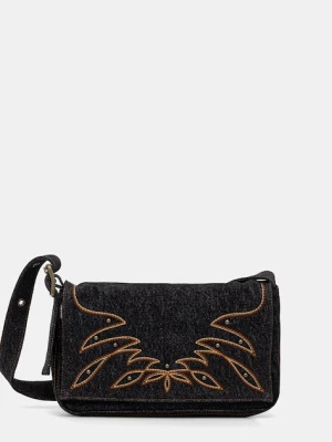 Levi's torebka jeansowa kolor czarny 004CG