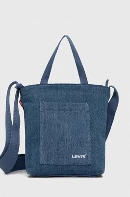 Levi's torebka kolor niebieski