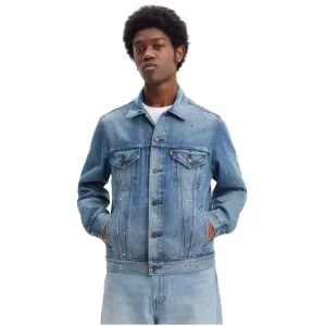 Levi's Vintage Fit Trucker Jacket 773800058, Męskie, Niebieskie, kurtki, bawełna, rozmiar: M Levis