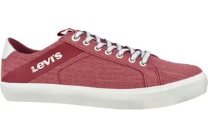 Levi's Woodward L 230667-752-87, Męskie, Czerwone, buty sneakers, tkanina, rozmiar: 40 Levis