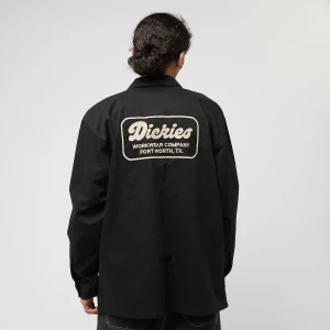 Lewistown Longsleeve Shirt, markiDickies, Koszule, w kolorze czarny, rozmiar: