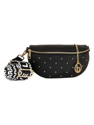 Lia Biassoni Skórzana saszetka w kolorze czarnym - 30 x 19 x 2 cm rozmiar: onesize