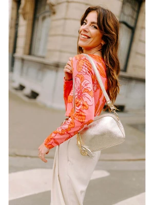 Lia Biassoni Skórzana torebka "Flumendosa" w kolorze złotym - 23 x 17 x 7 cm rozmiar: onesize