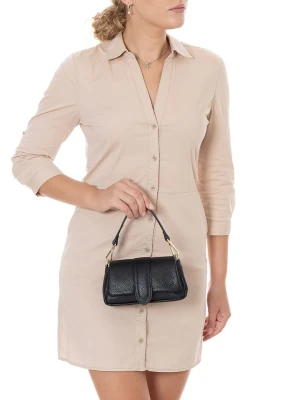 Lia Biassoni Skórzana torebka "Forgialle" w kolorze czarnym - 20 x 11 x 6 cm rozmiar: onesize