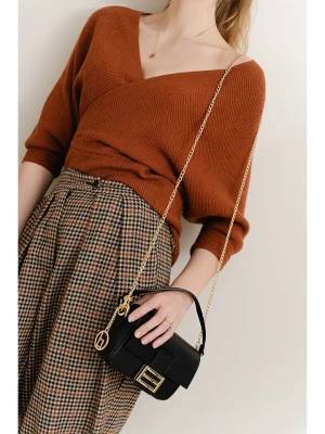 Lia Biassoni Skórzana torebka "Tagliamento" w kolorze czarnym - 22 x 15 x 6 cm rozmiar: onesize