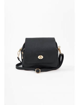 Lia Biassoni Skórzana torebka w kolorze czarnym - 23 x 20 x 9 cm rozmiar: onesize