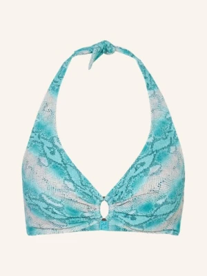 Lidea Biustonosz Bikini Z Wiązaniem Na Szyi Arctic Serpent blau