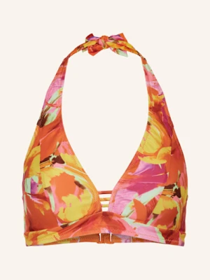 Lidea Góra Od Bikini Wiązana Na Szyi Neon Nostalgia orange