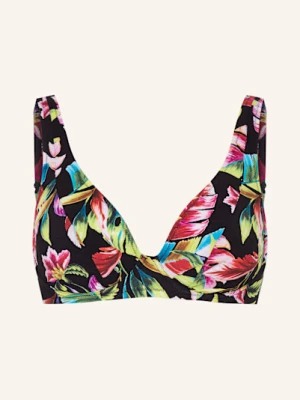 Lidea Góra Od Bikini Z Fiszbinami Exotic Blaze schwarz