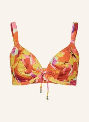 Lidea Góra Od Bikini Z Fiszbinami Neon Nostalgia orange