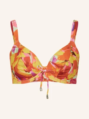 Lidea Góra Od Bikini Z Fiszbinami Neon Nostalgia orange