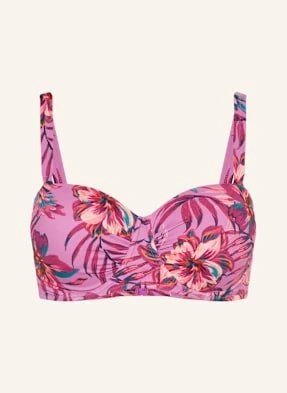 Lidea Góra Od Bikini Z Fiszbinami Tropic Radiance pink