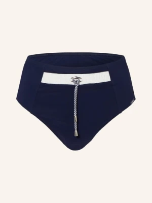 Lidea Spodenki Bikini Z Wysokim Stanem Nautic Edge blau