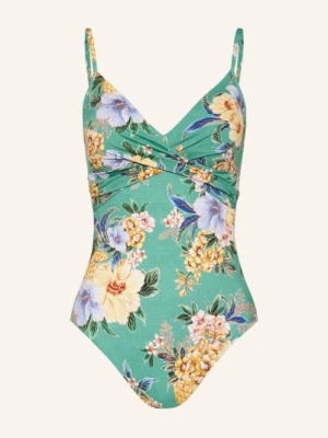 Lidea Strój Kąpielowy Modelujący Pineapple Sea blau beżowy
