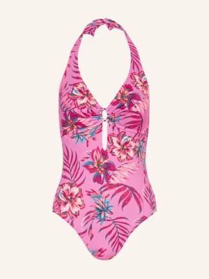 Lidea Strój Kąpielowy Wiązany Na Szyi Tropic Radiance pink