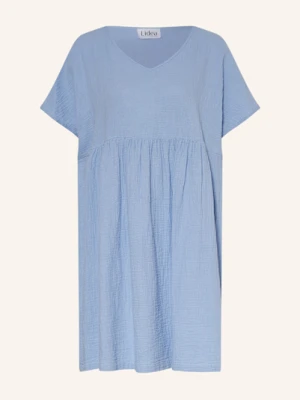 Lidea Sukienka Plażowa Sports Club Z Muślinu blau
