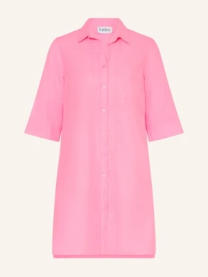 Lidea Sukienka Plażowa Z Rękawami 3/4 pink