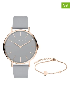 Liebeskind 2-częściowy zestaw w kolorze różowozłoto-szarym rozmiar: onesize