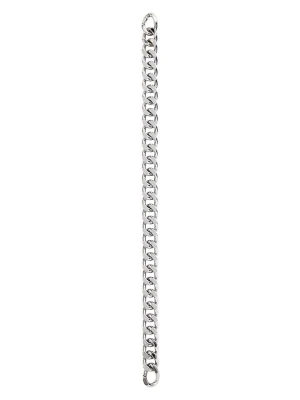LIEBESKIND BERLIN Pasek w kolorze srebrnym do torebki - dł. 48 cm rozmiar: onesize