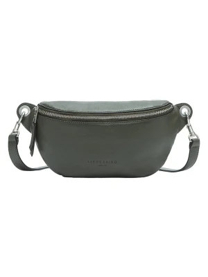 Liebeskind Berlin Skórzana saszetka "Tavia" w kolorze khaki - 32 x 14 x 7 cm rozmiar: onesize